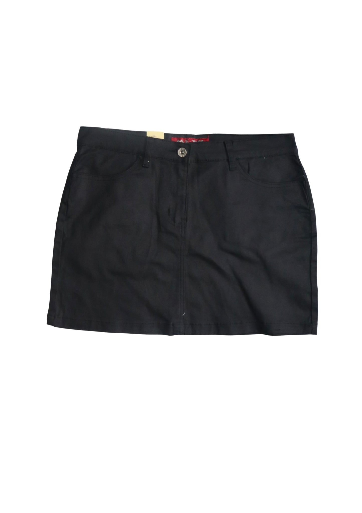 Black Vintage Mini Skirt