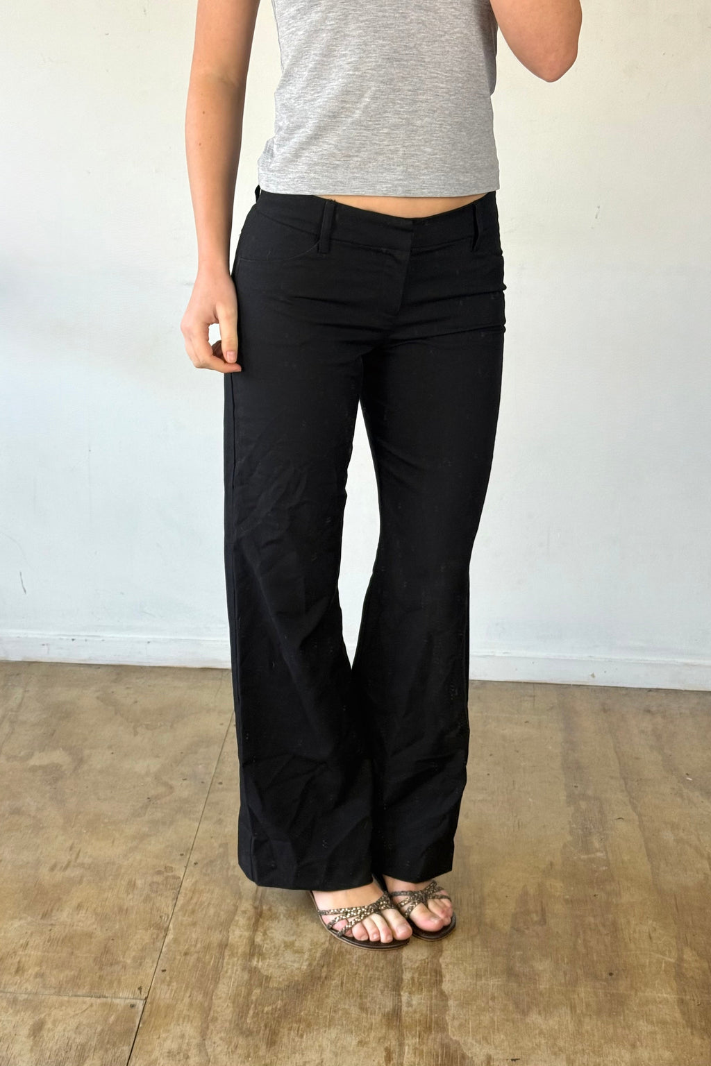 Y2K Black Dresspants┃Size 8