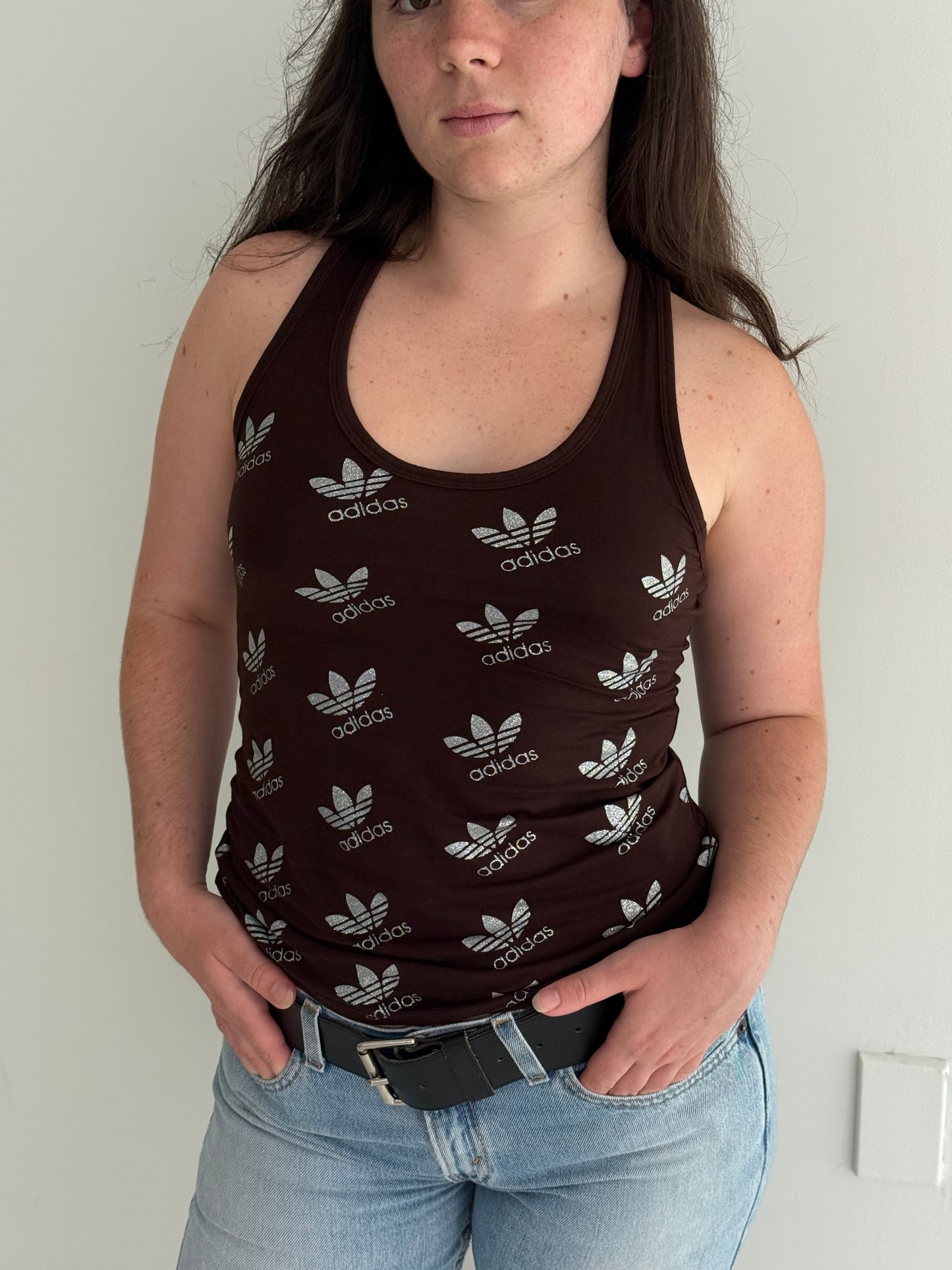 Adidas Brown Tank