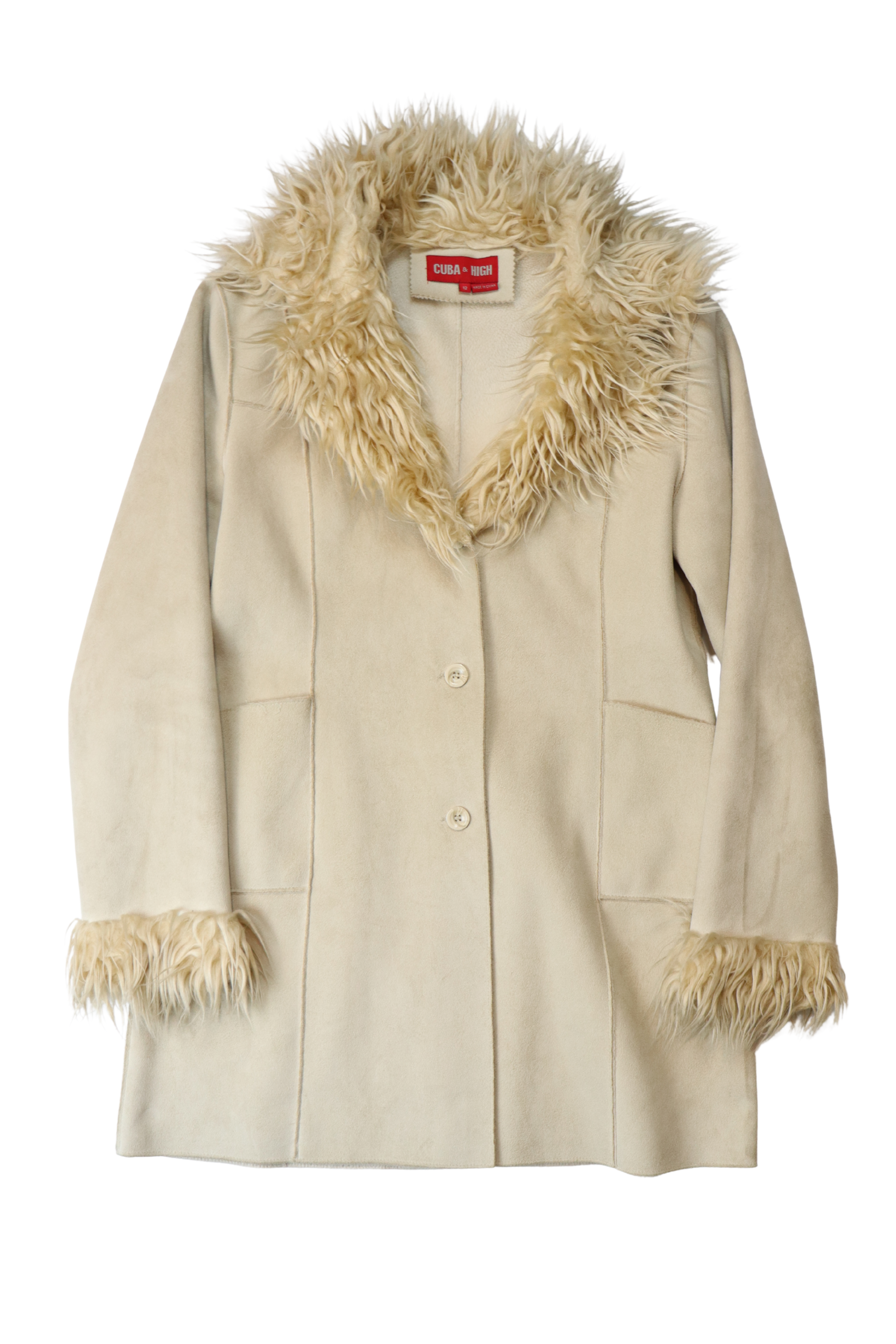 Cream Penny Coat┃Size 12