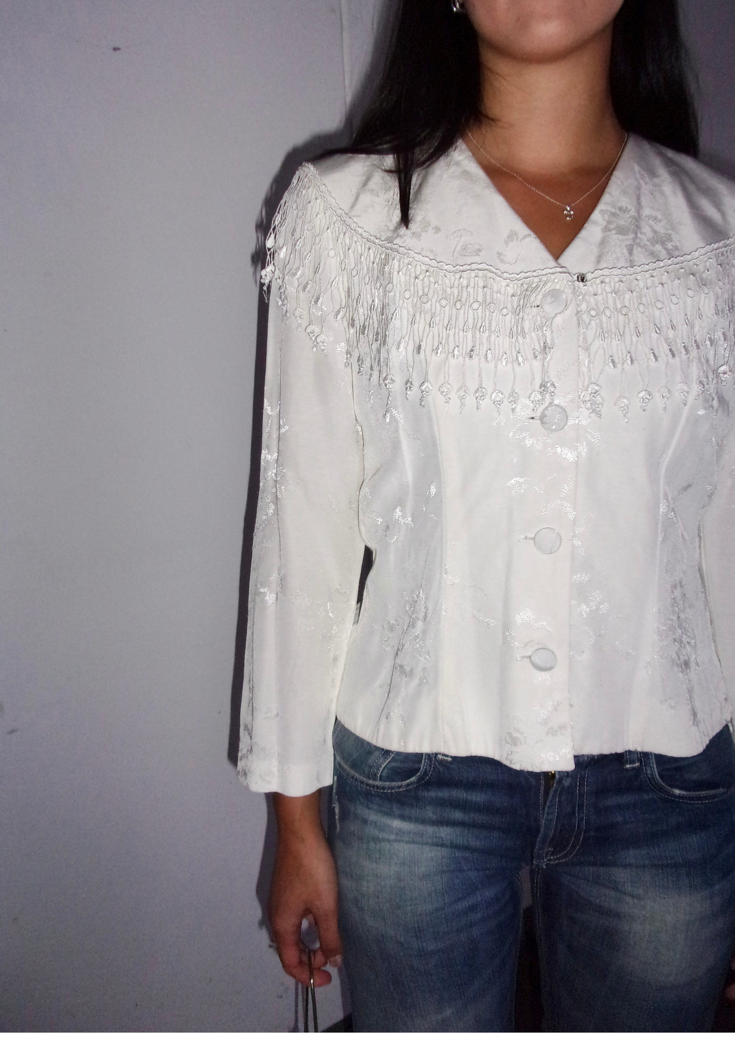 Vintage White Shirt┃Size 6