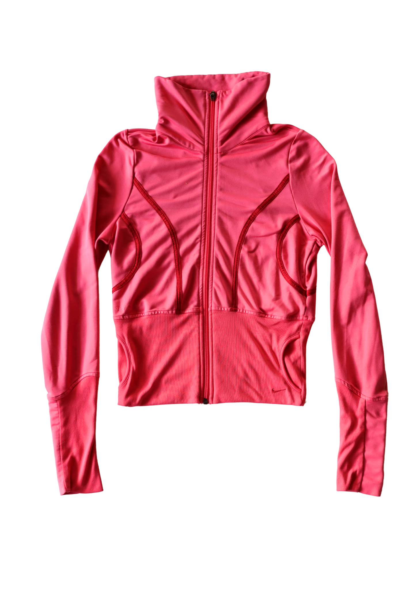 Y2K Pink Nike Zip-up┃Size M