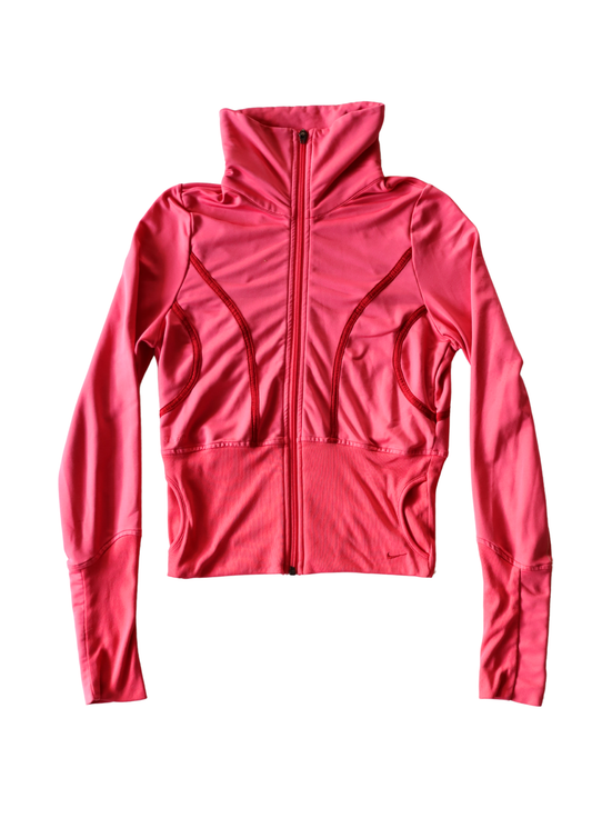 Y2K Pink Nike Zip-up┃Size M