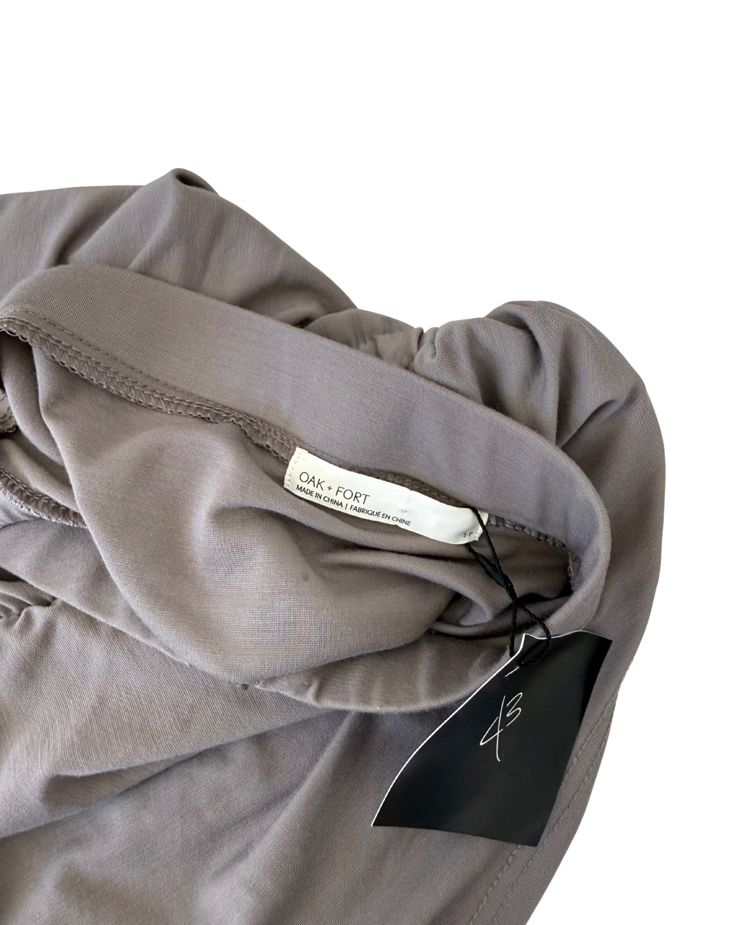 One Shoulder Grey Singlet┃Size S