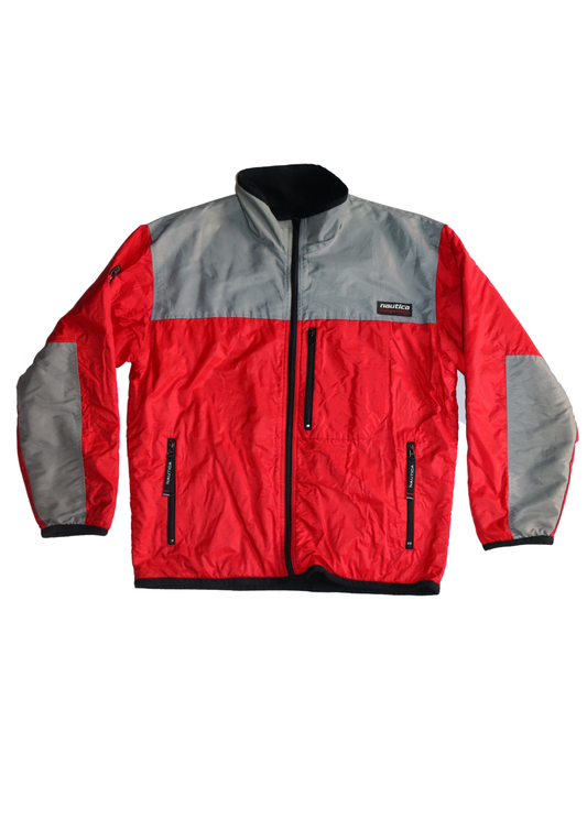 Red Nautica Jacket┃Size M
