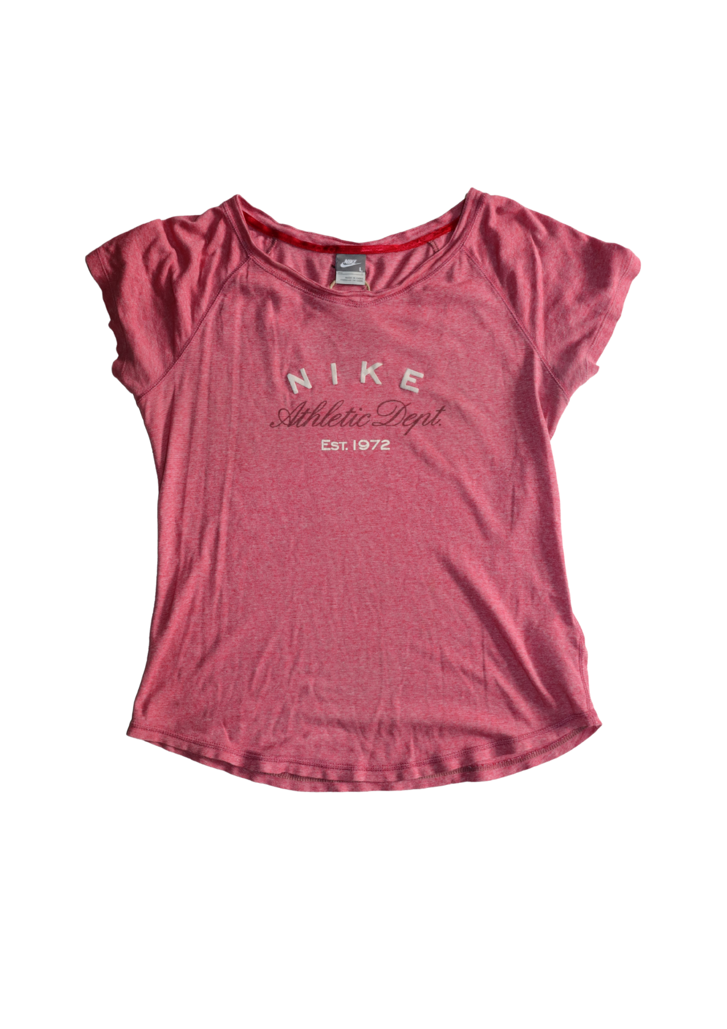 90s Pink Nike Tee┃Size L