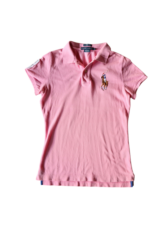 Pink Ralph Lauren Polo┃Size M