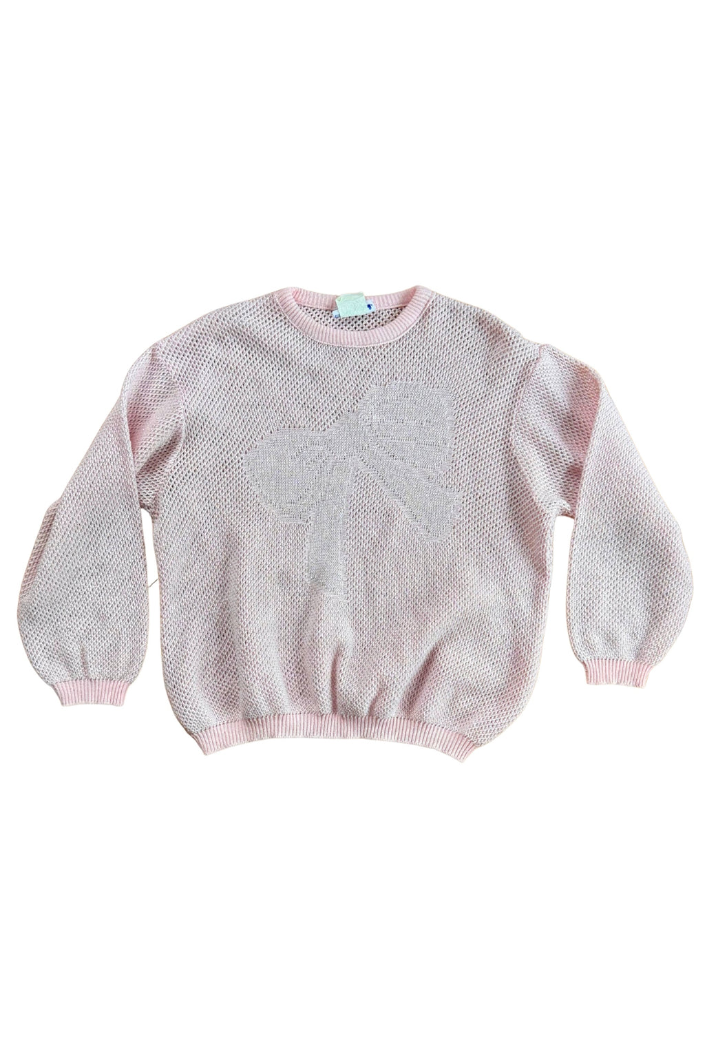 Pink Bow Knit