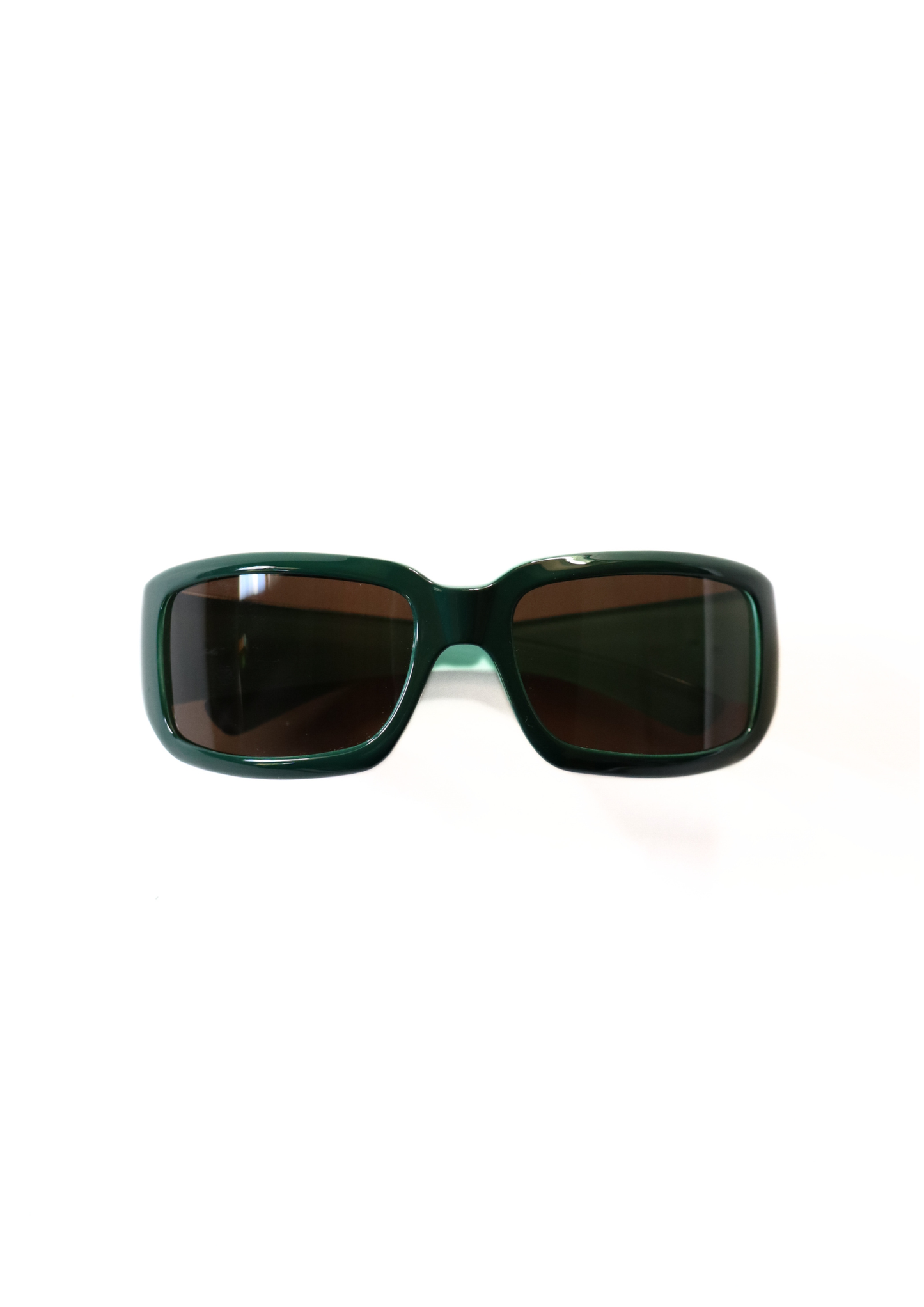 Green Wrap Around Sunglasses