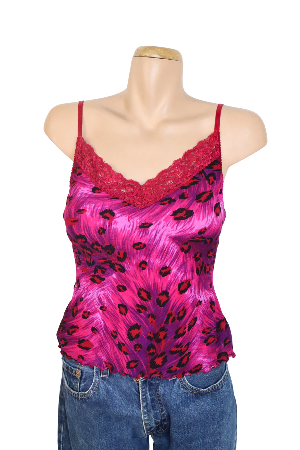 90s Guess Pink and Purple Singlet┃Size M