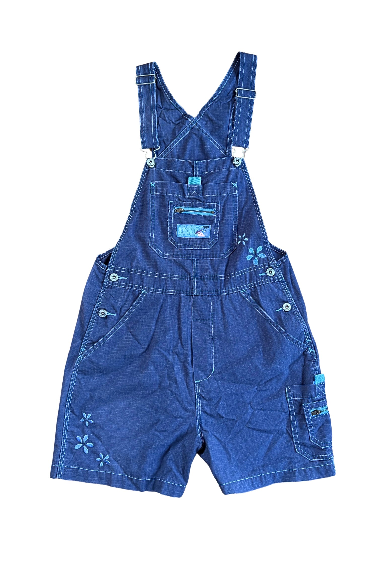 Vintage Eeyore Short Overalls┃Size M