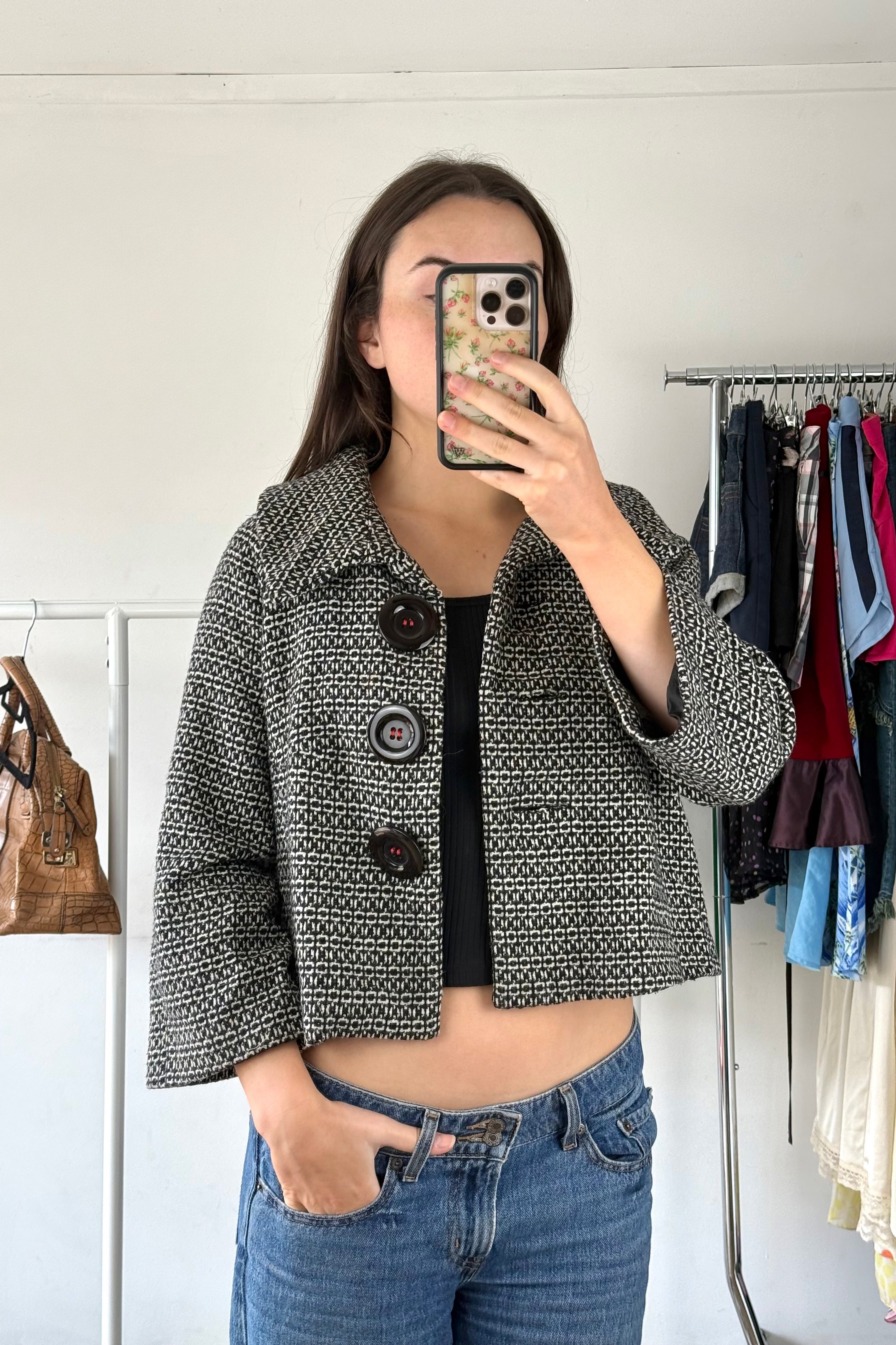 Vintage Cropped Jacket