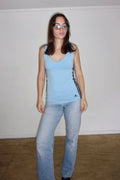 Blue Y2K Adidas Tank┃Size 10