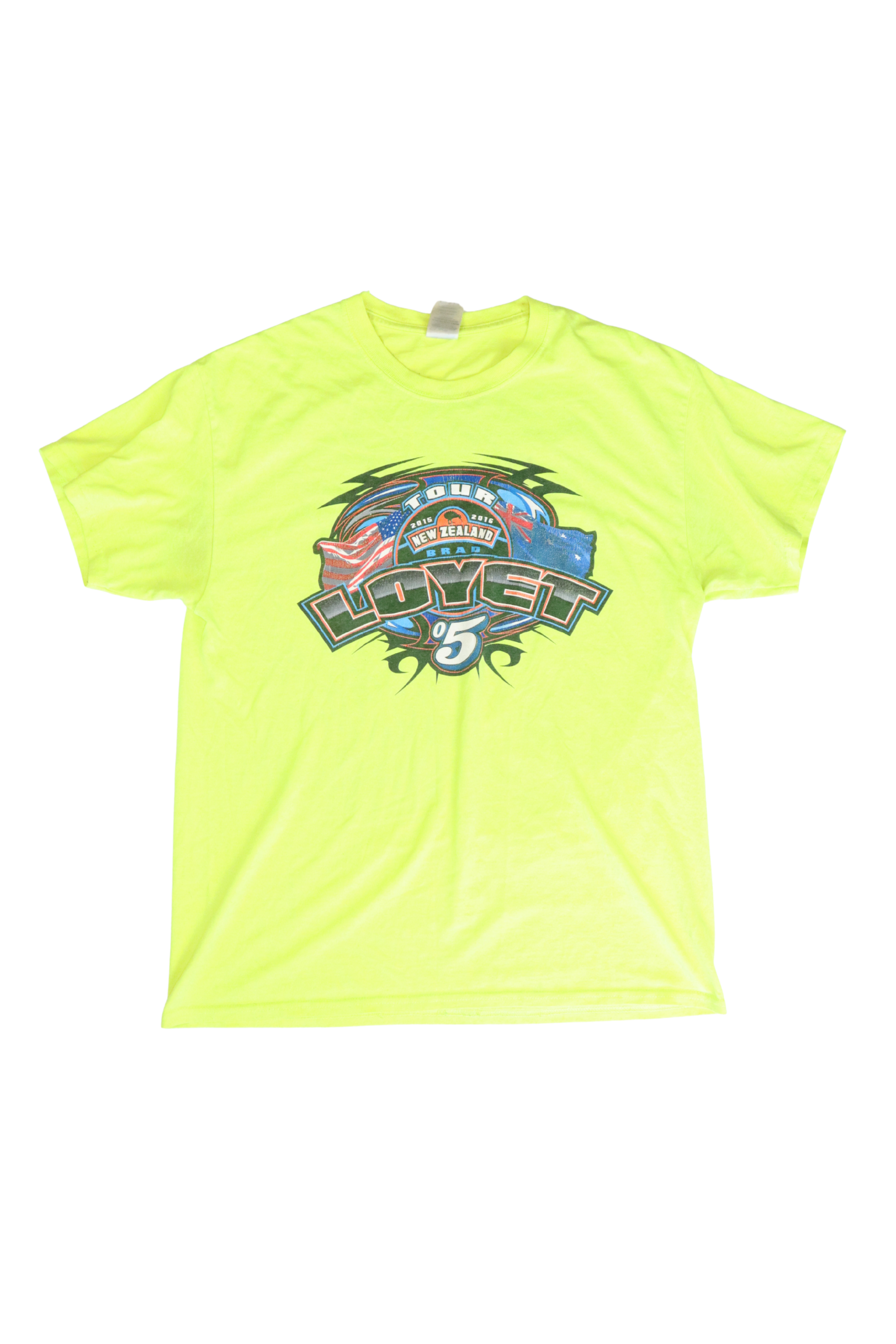 Neon Racing Tee┃Size L