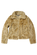 Brown Faux Fur Jacket┃Size M