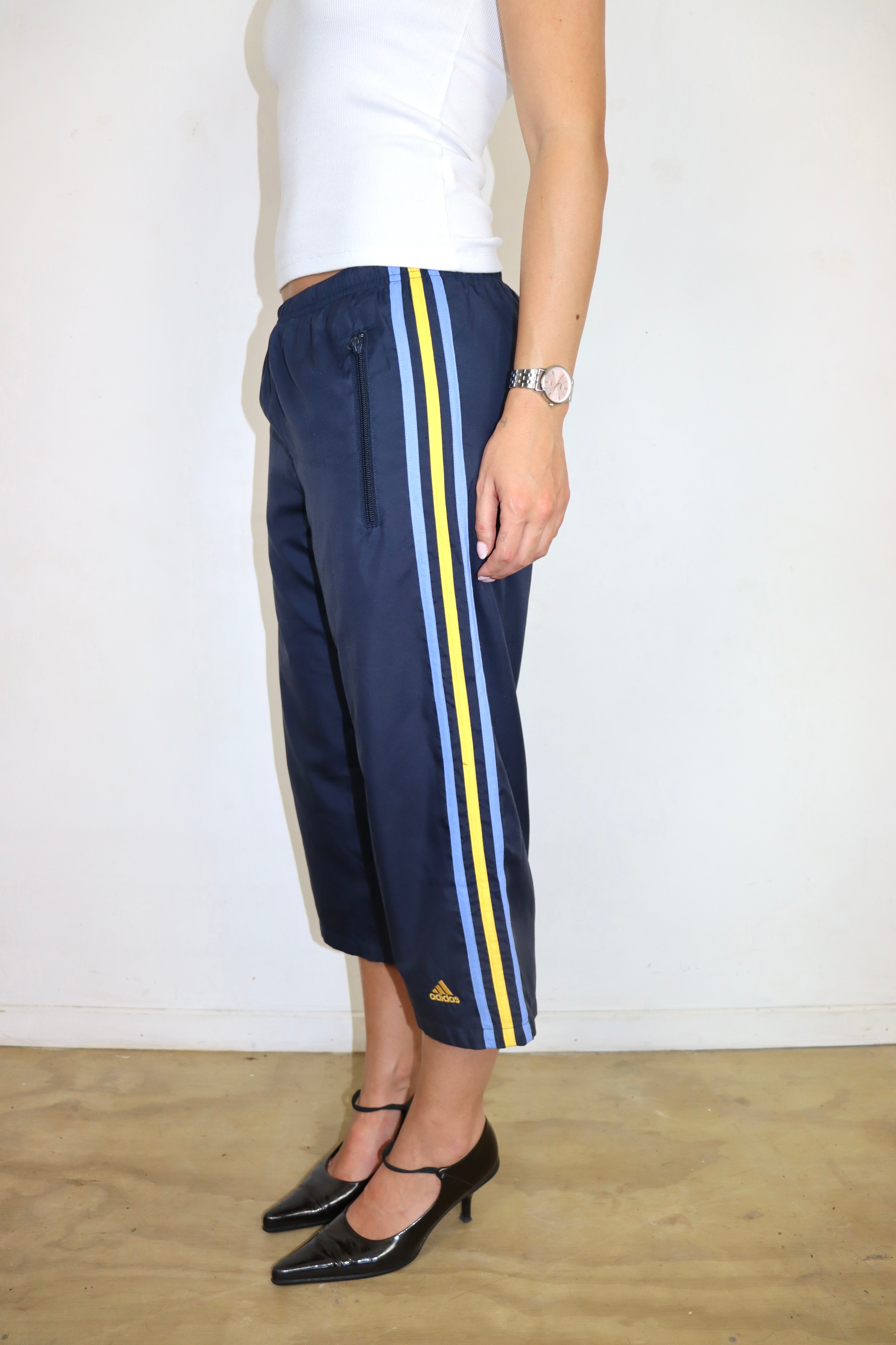 Vintage 3/4 Adidas Pants┃Size XS