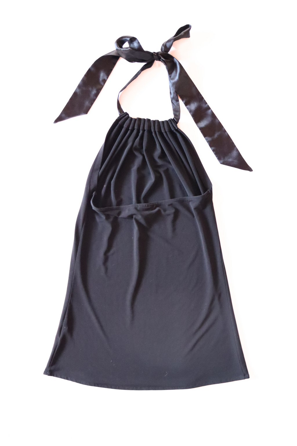 Black Beaded Halterneck┃Size 12