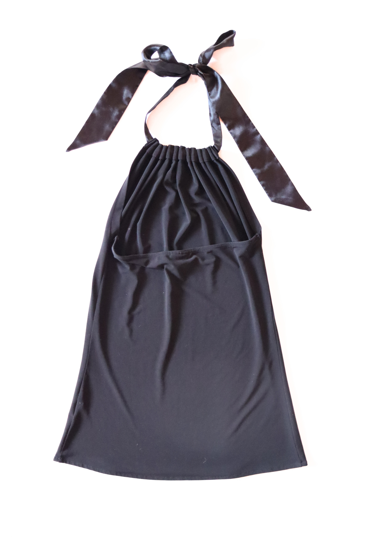Black Beaded Halterneck┃Size 12