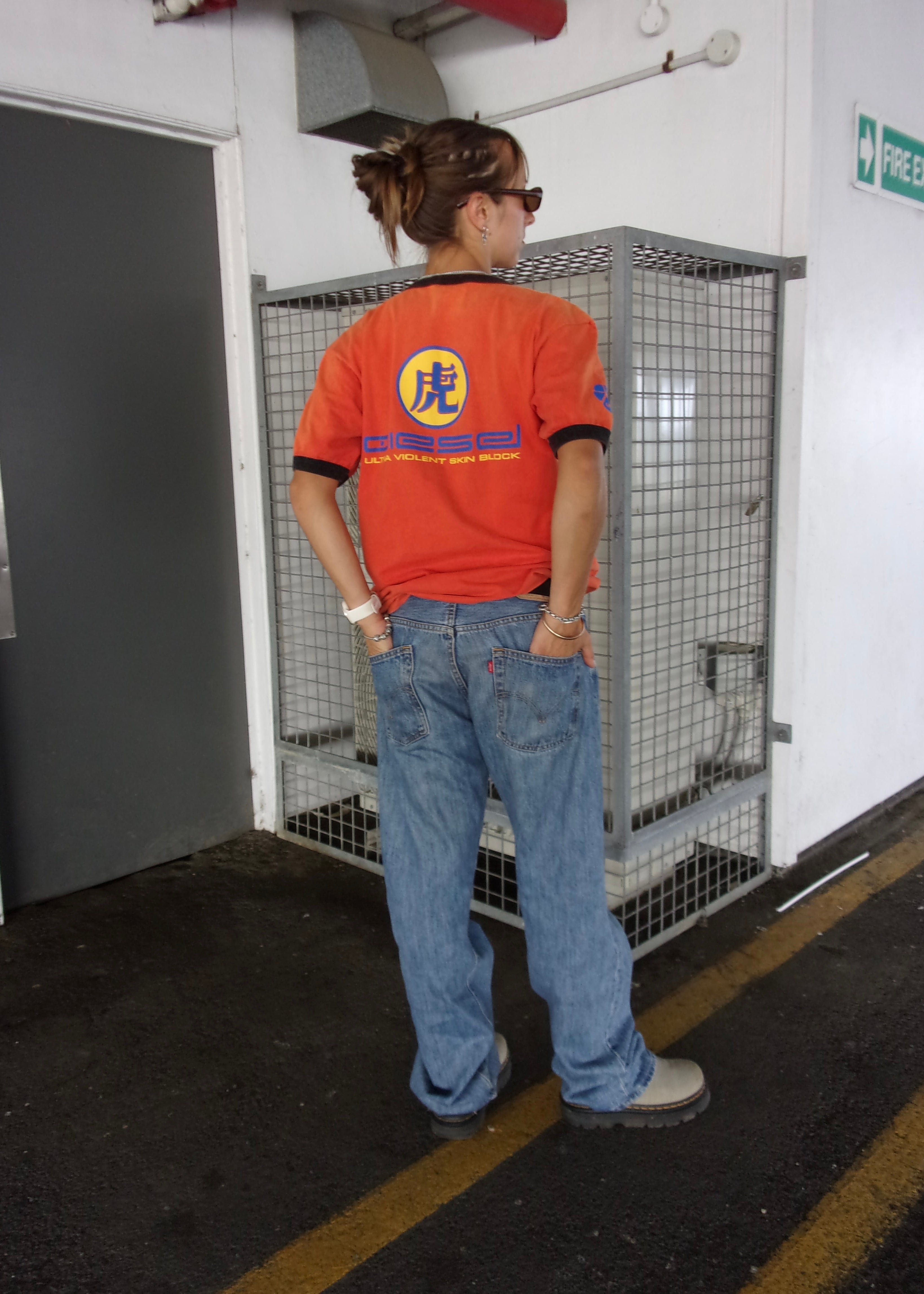 Orange Diesel Tee