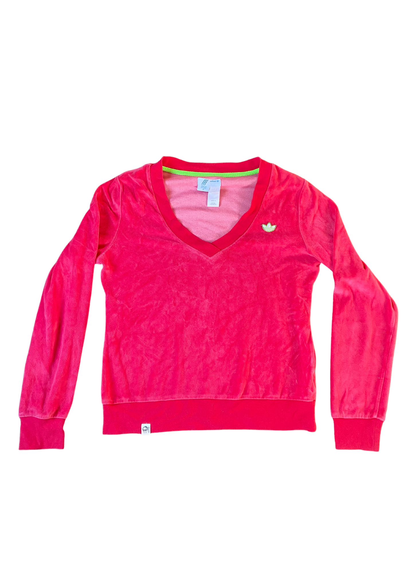 Vintage Pink V Neck Sweater | Size 8