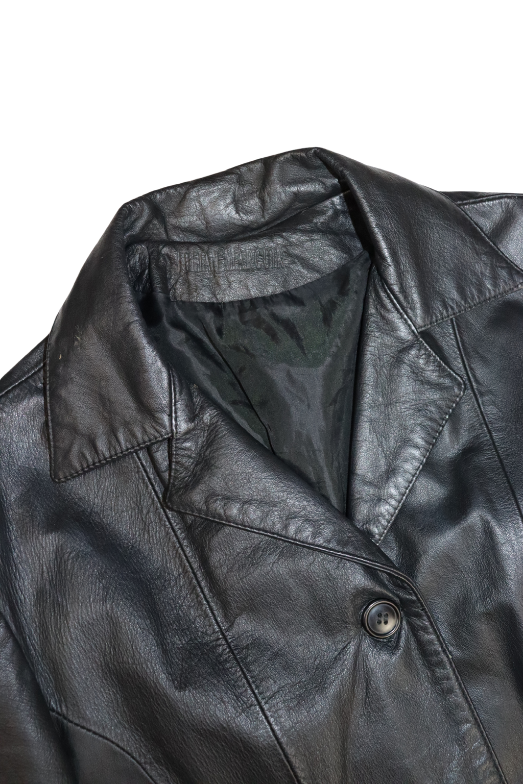 Vintage Leather Blazer