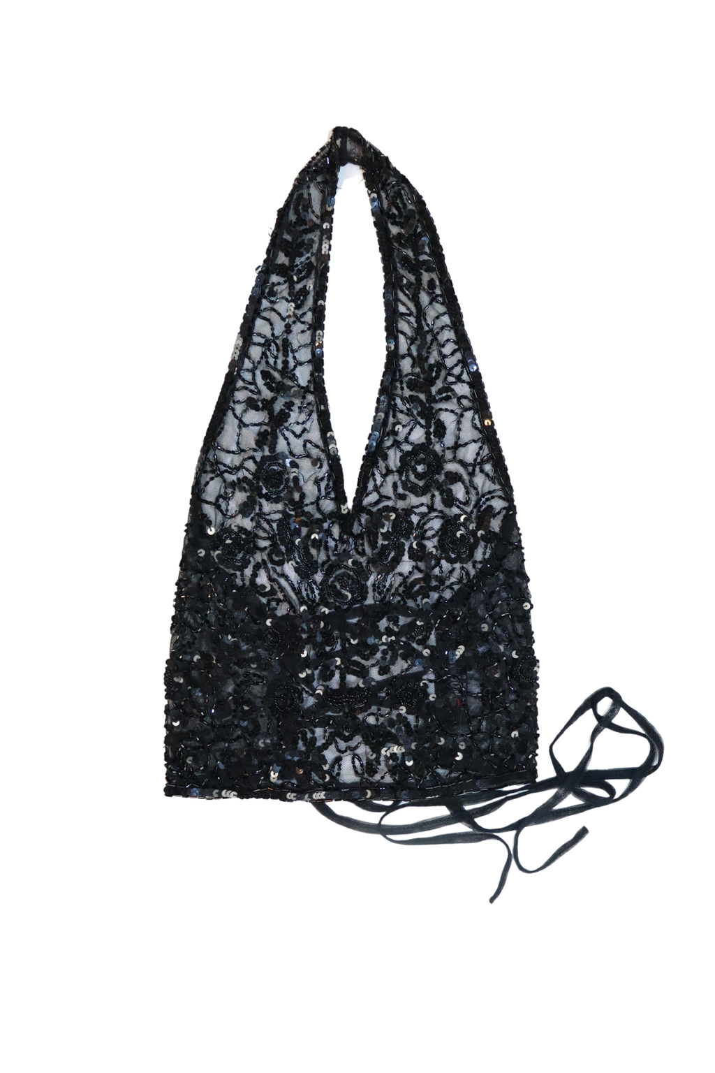 Morgan De Toi Beaded Halterneck