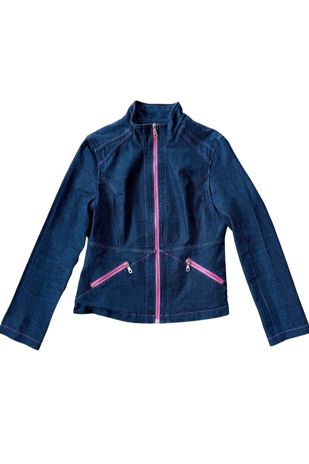 Y2K Dark Denim Jacket
