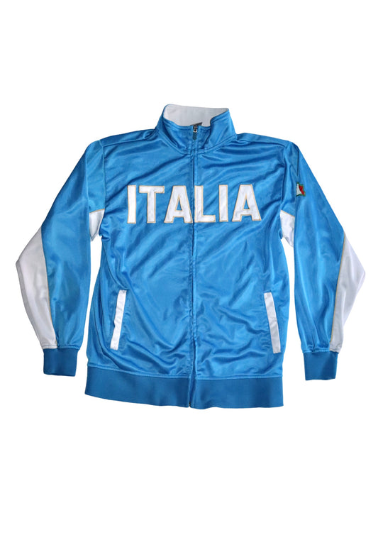 Italia Blue Zip-up┃Size M