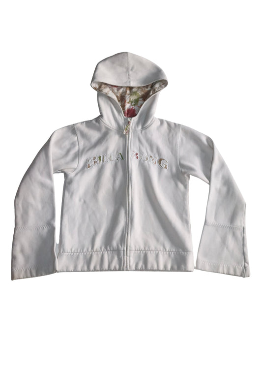 Vintage White Billabong Hoody┃Size 10