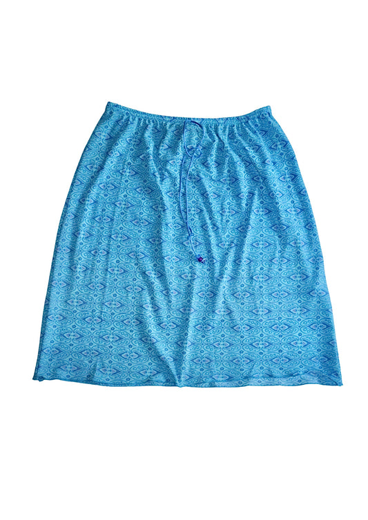 90s Blue Mini Skirt ┃Size 8
