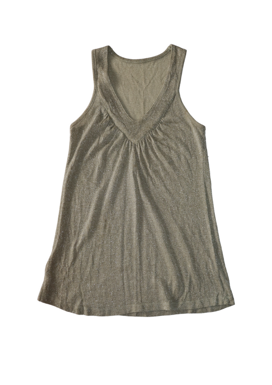 Gold Sparkle Singlet ┃Size 38