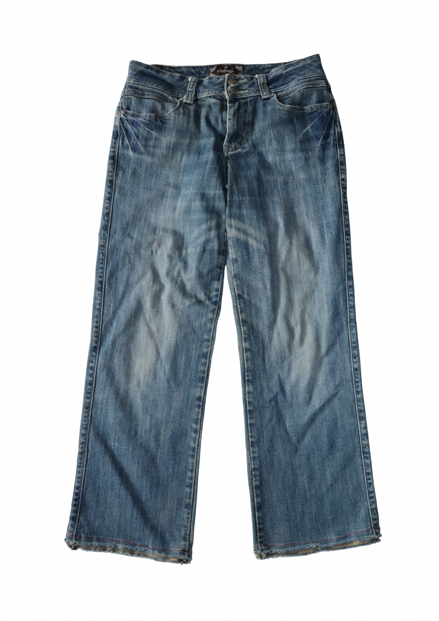 Y2K Raw Hem Jeans┃Size 8