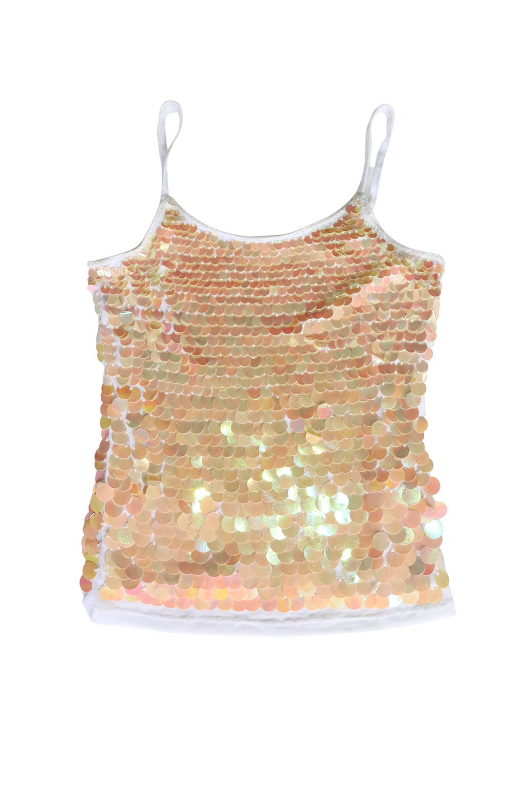 Y2K Circle Sequin Singlet
