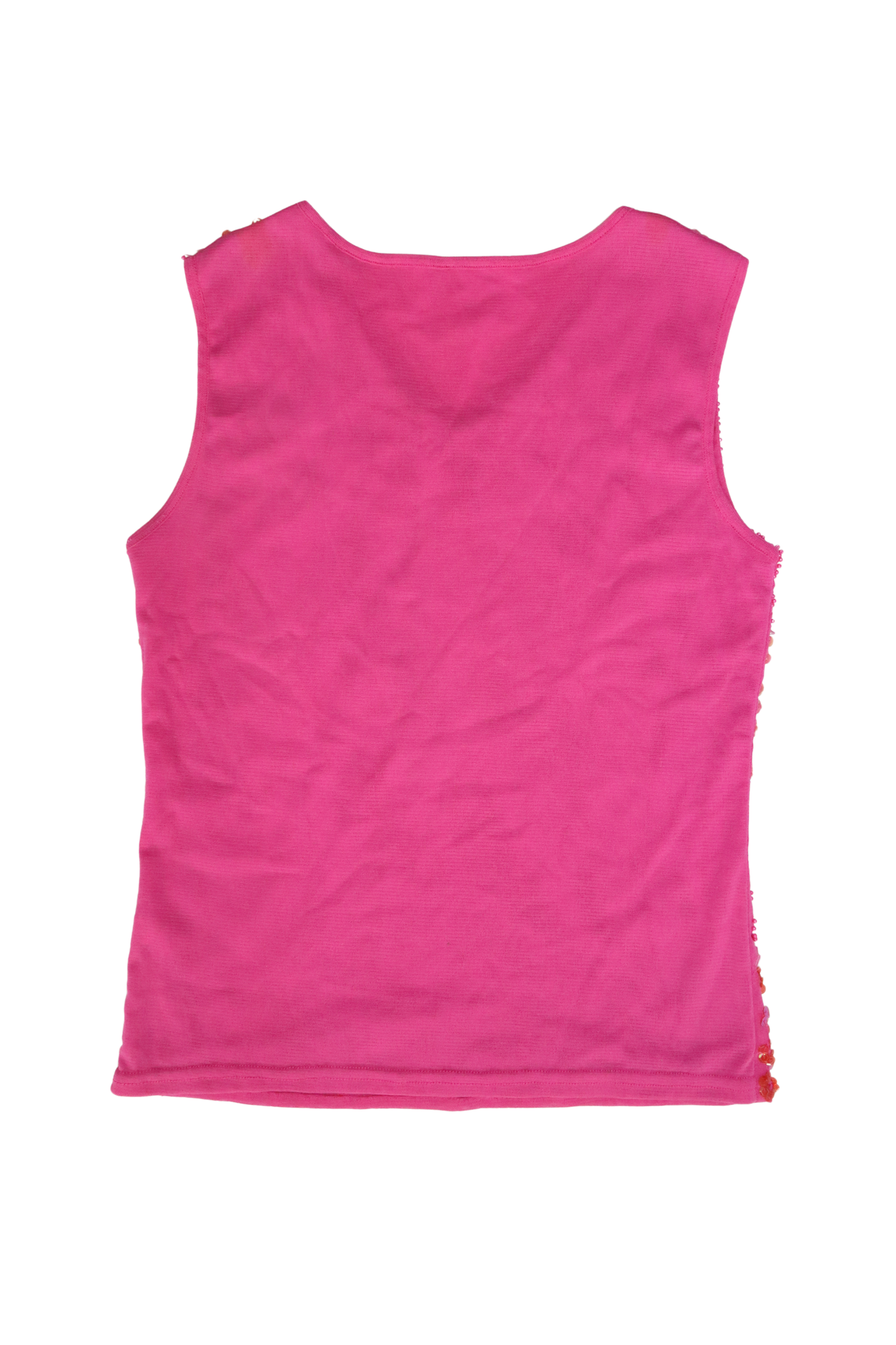Hot Pink Beaded Tank