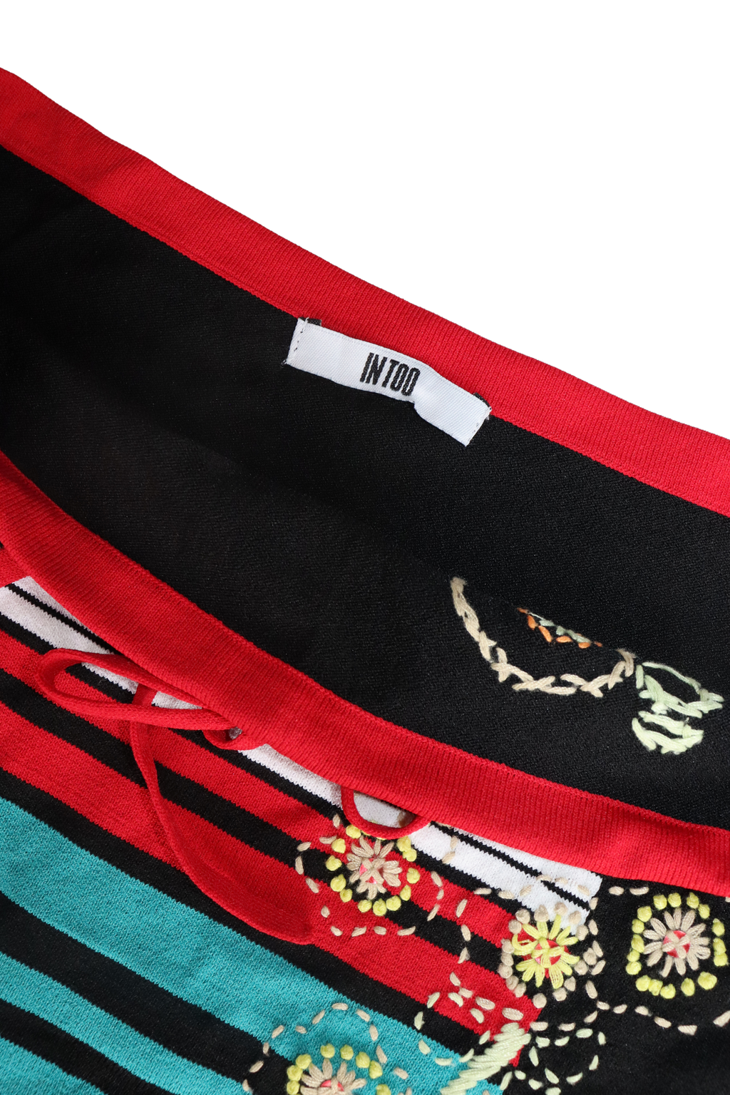 Y2K Embroidered Boobtube