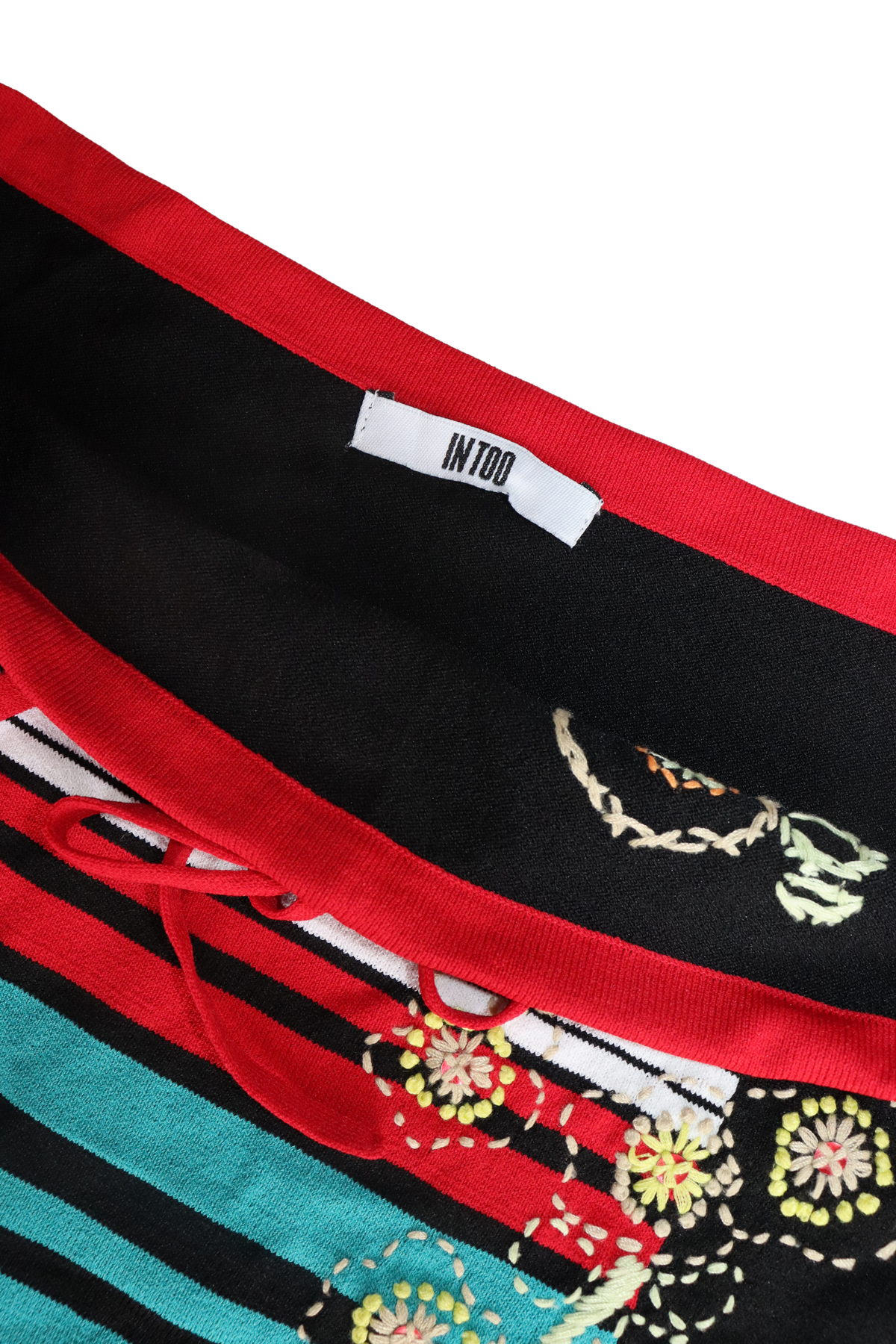 Y2K Embroidered Boobtube