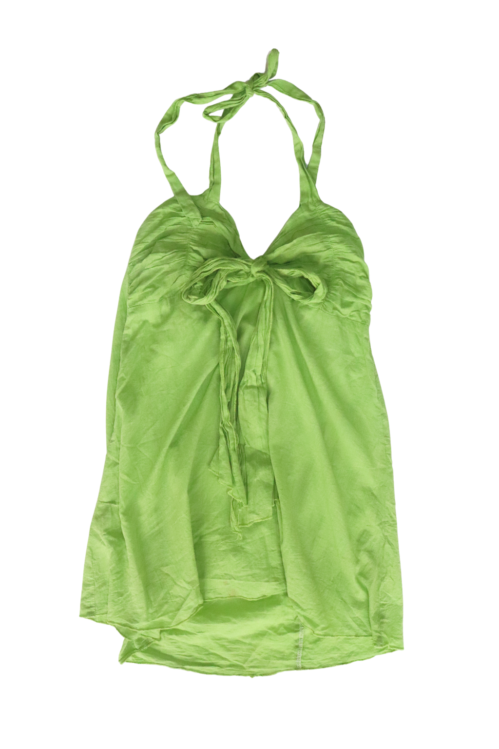 Green Halterneck Top