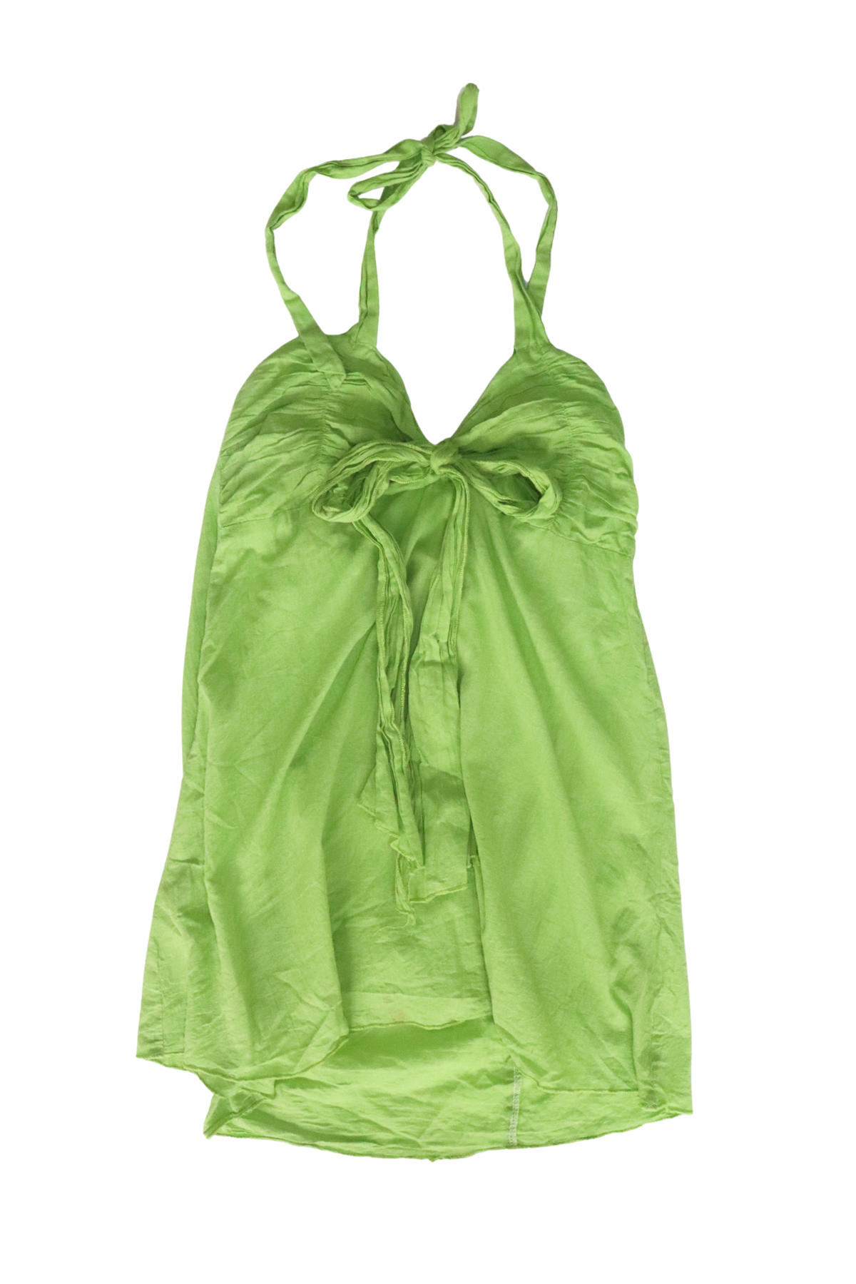 Green Halterneck Top