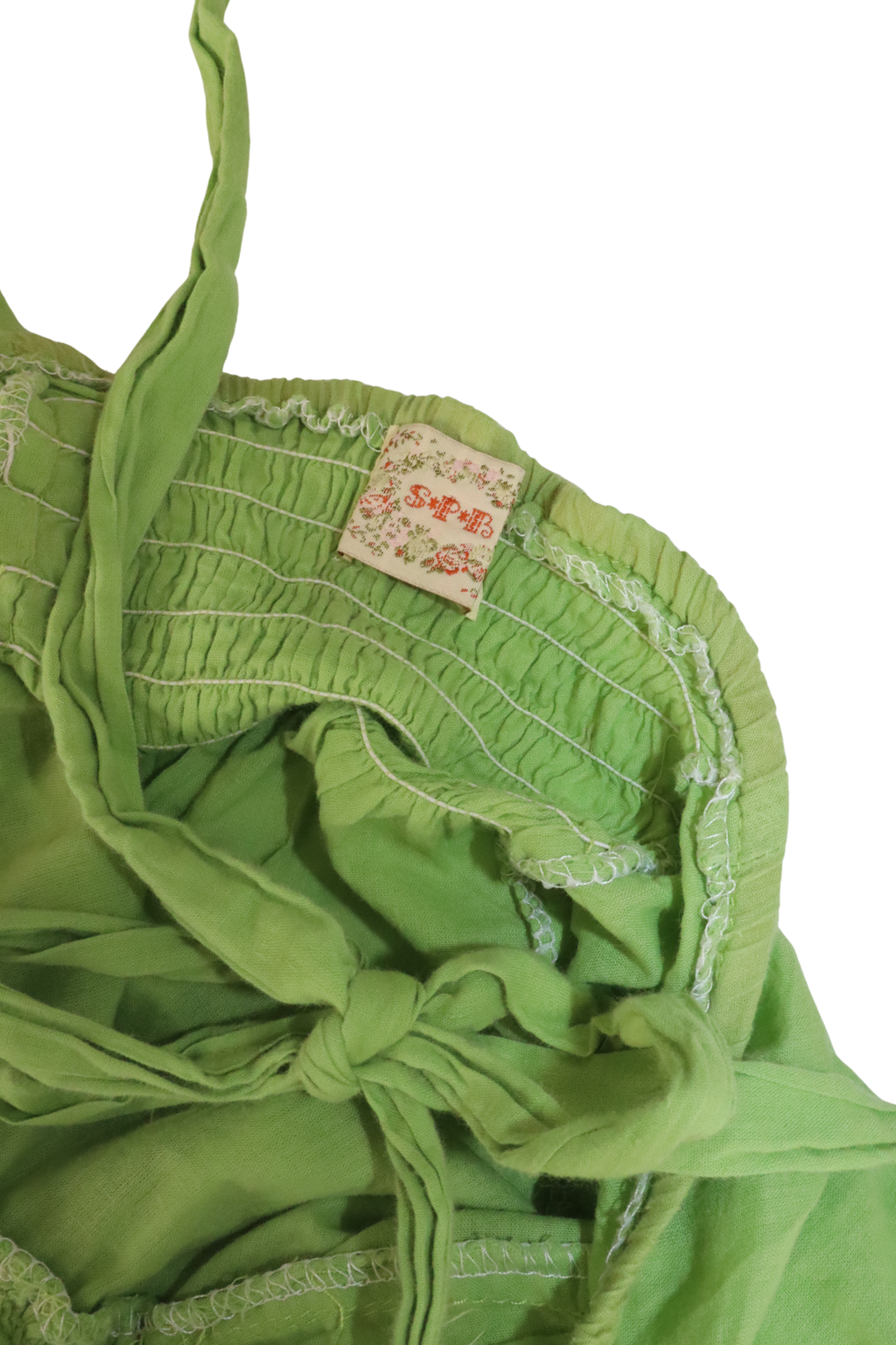 Green Halterneck Top