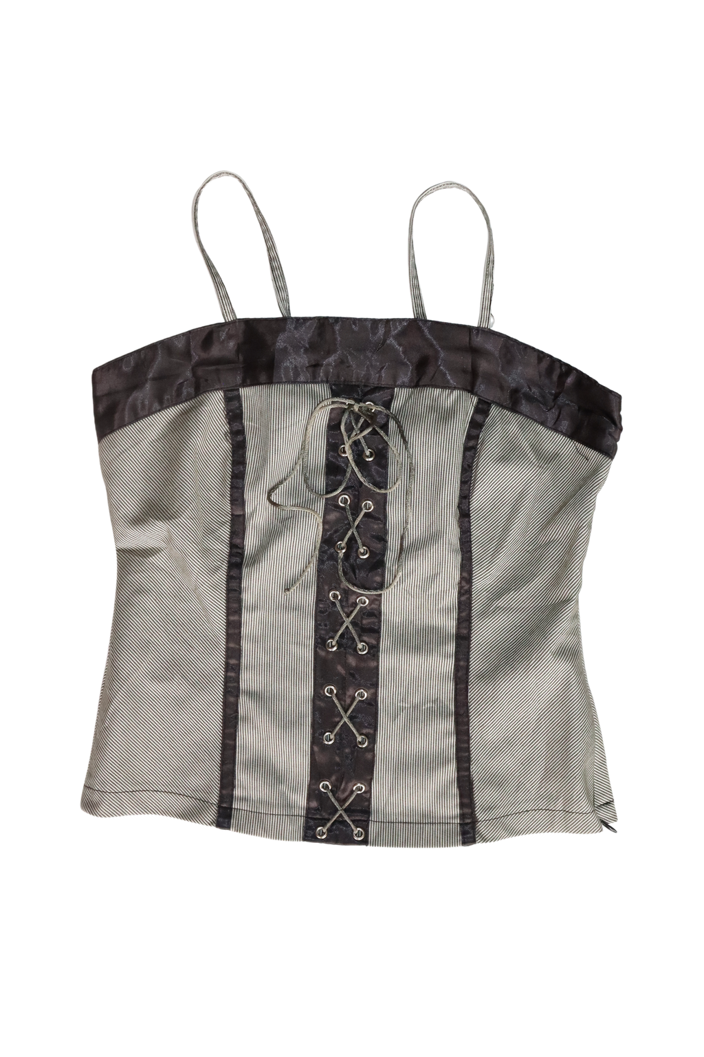 Y2K Lace Up Singlet