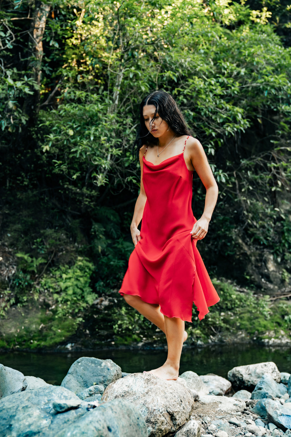 Ruby Bead Dress