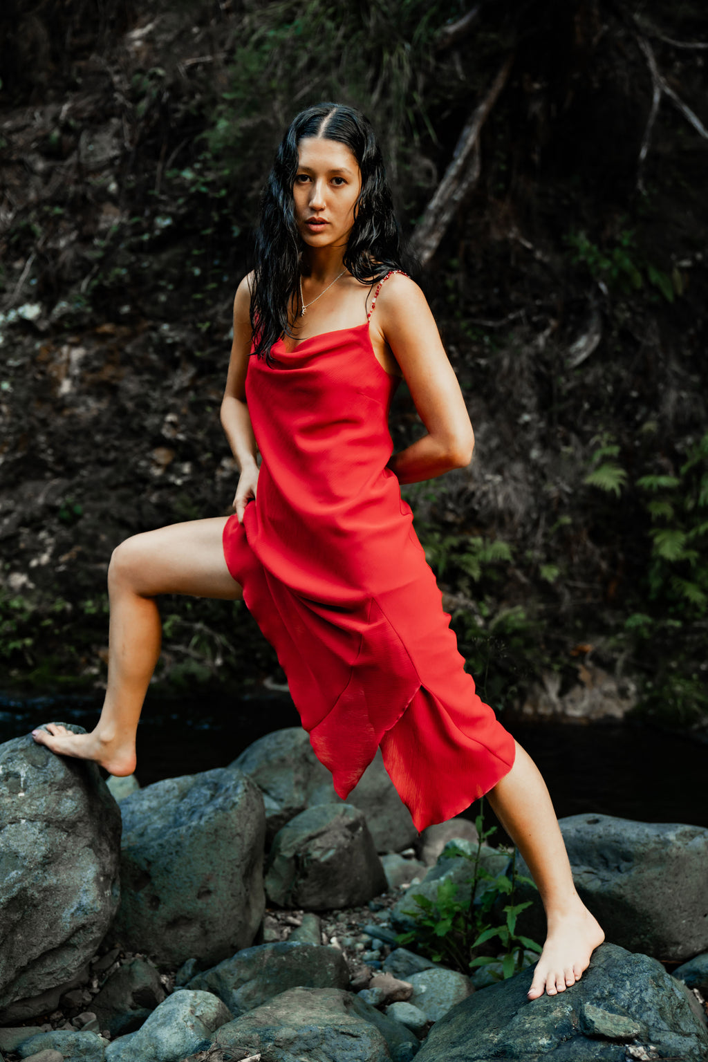 Ruby Bead Dress