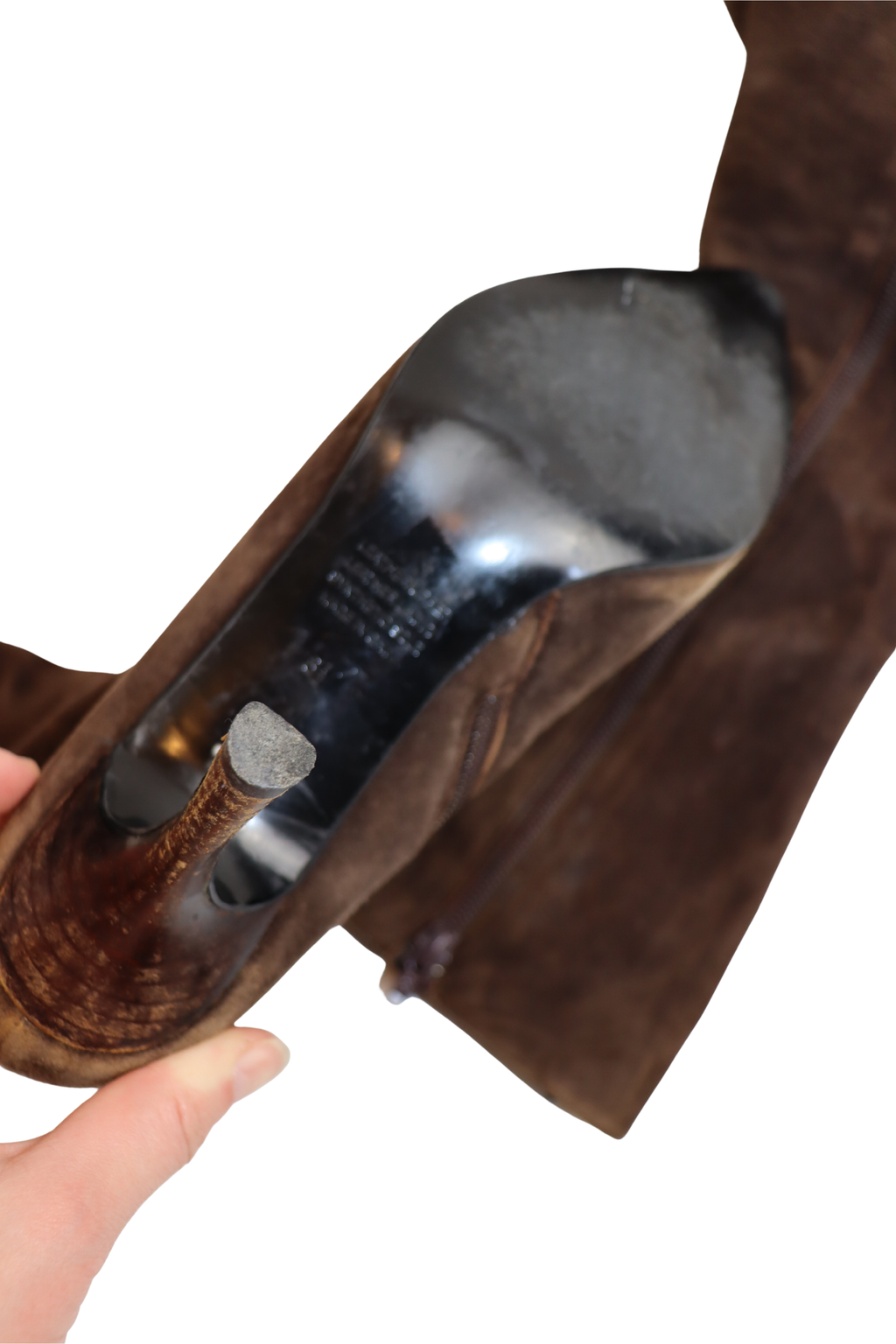 Brown Pointed Toe Boots | Size 8.5