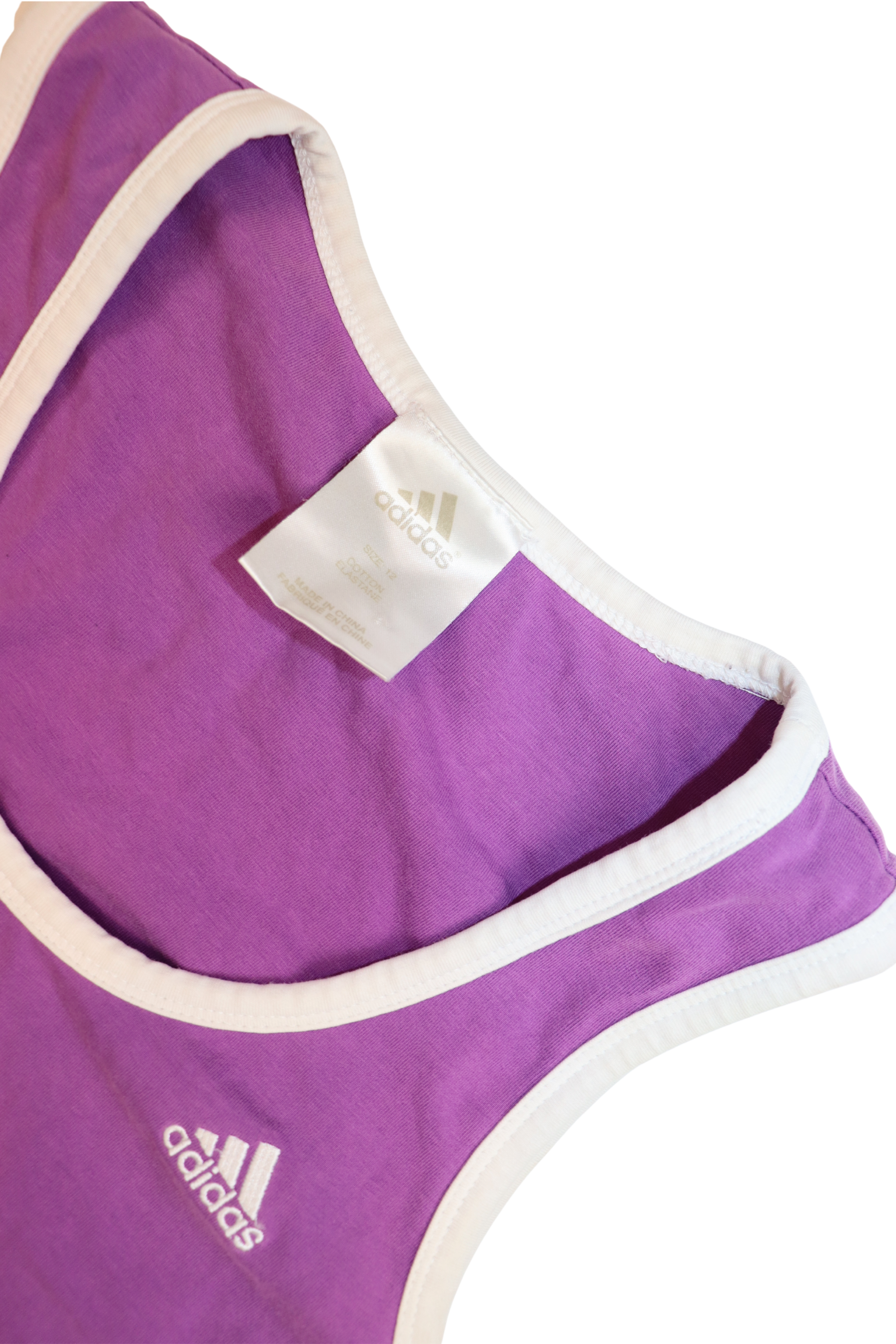 Vintage Purple Adidas Tank┃Size 12