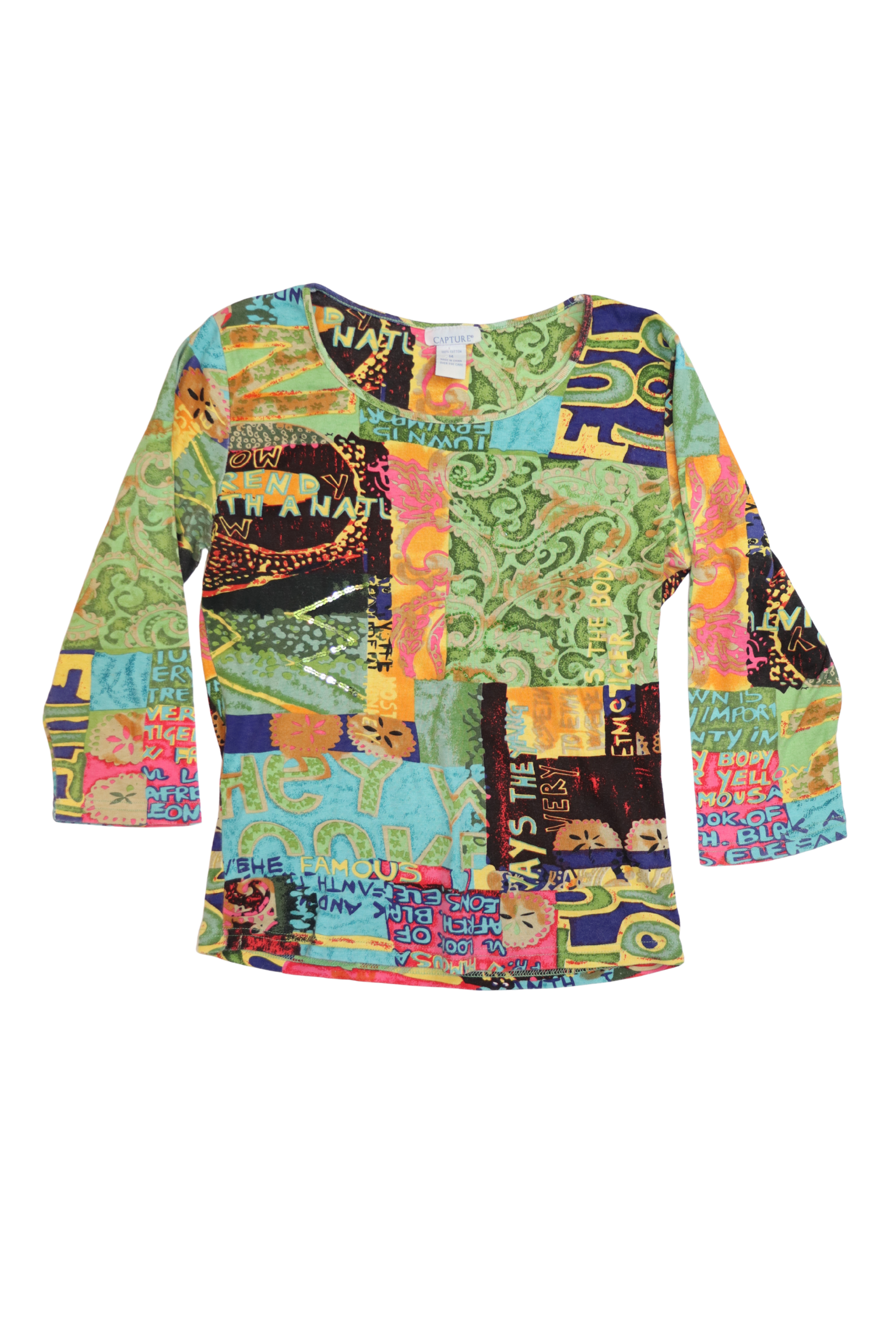 Vintage Graphic Longsleeve┃Size 14