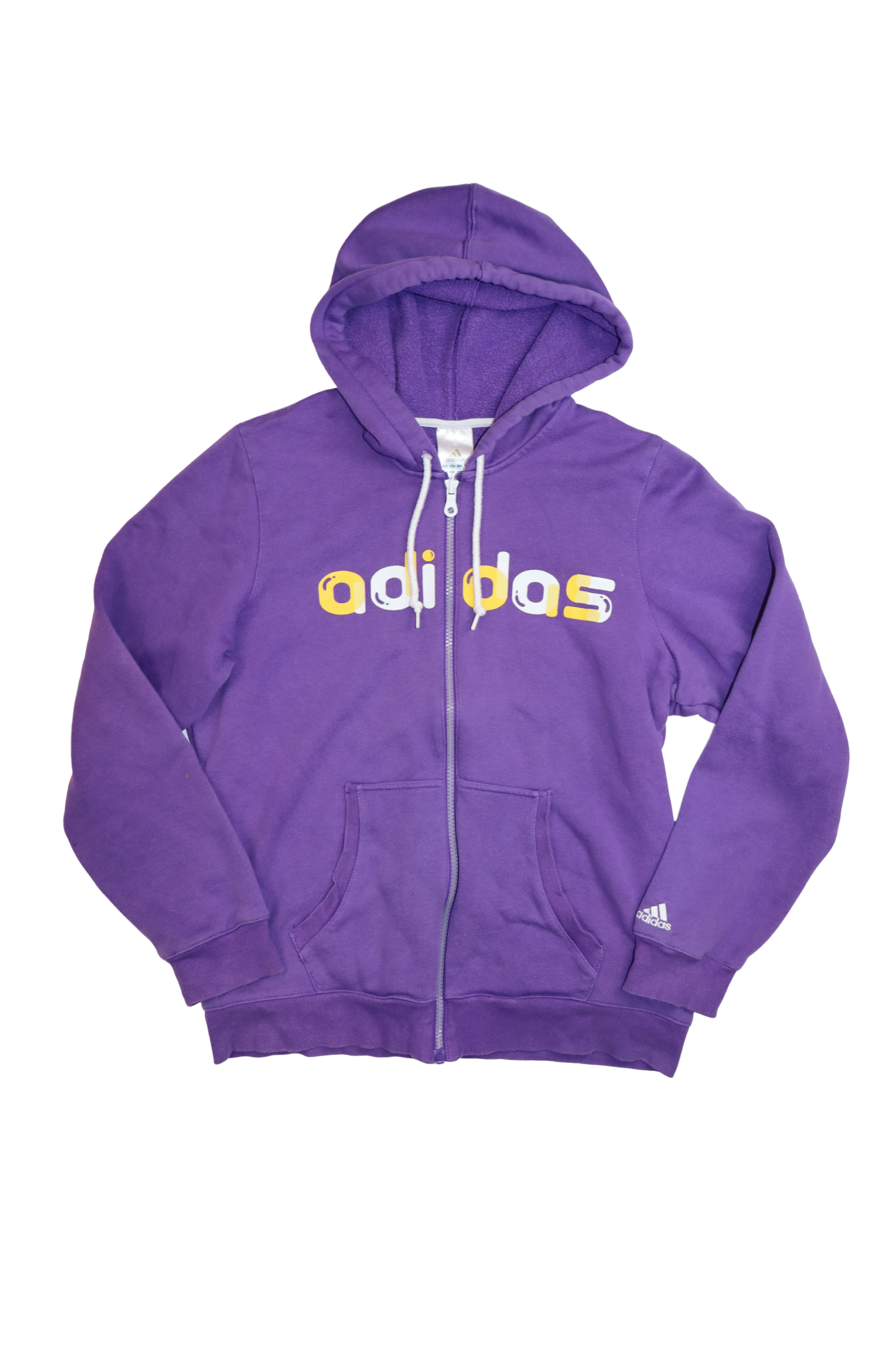 Purple Adidas Zip-up┃Size M