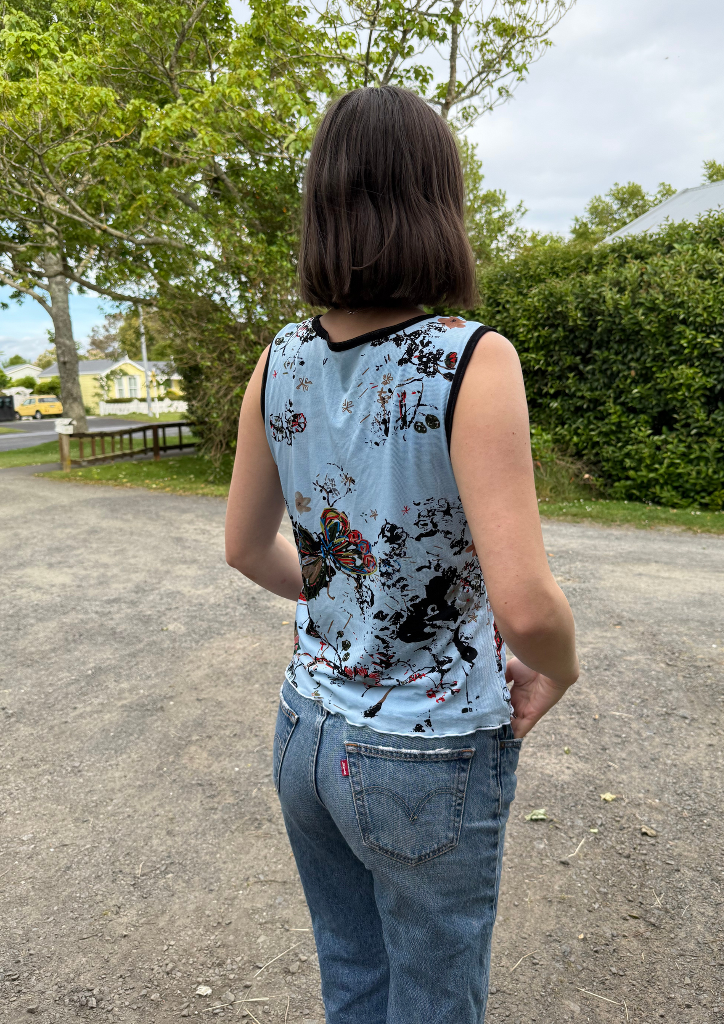 Vintage Butterfly Tank