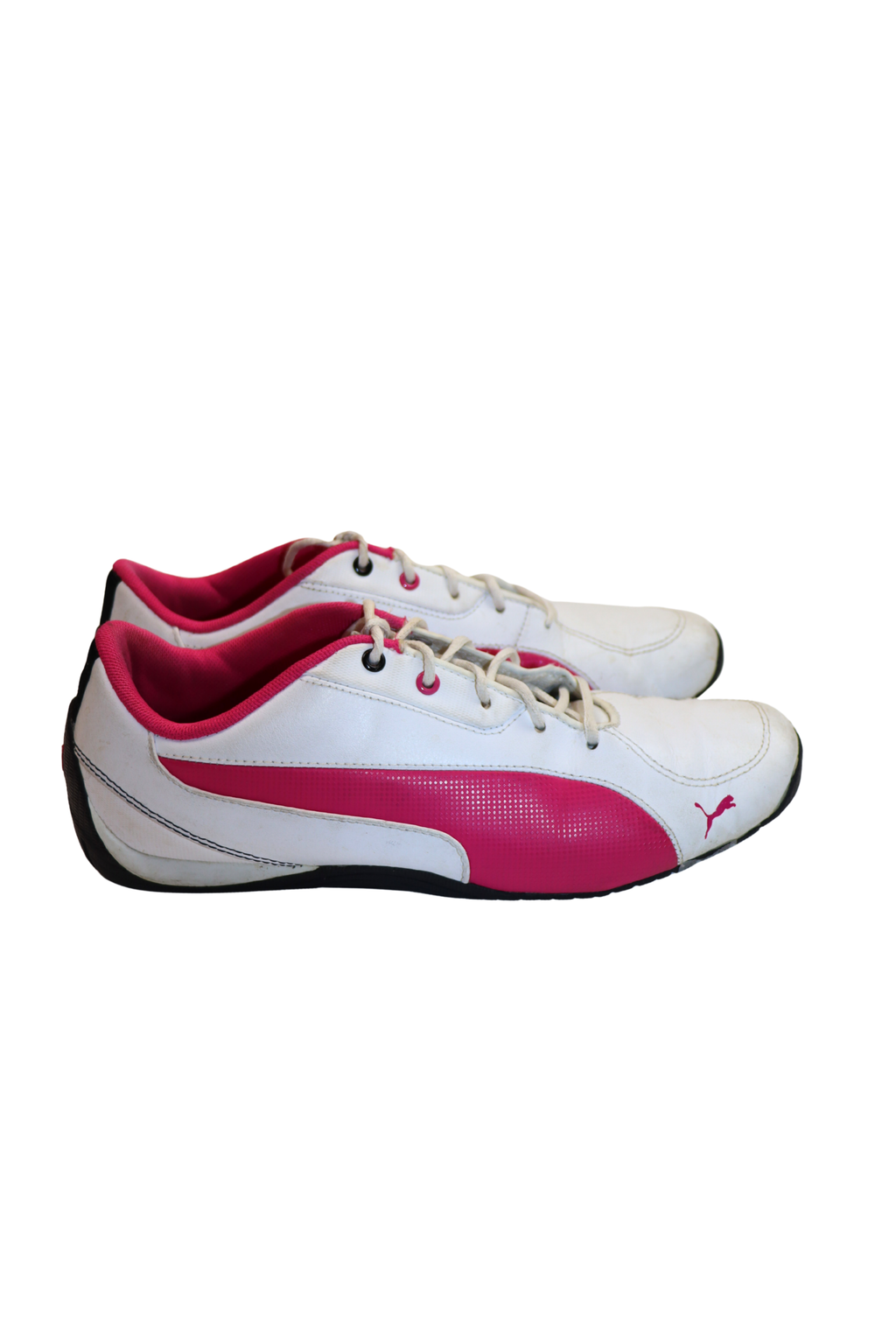 White and Pink Puma Speedcats | Size 38